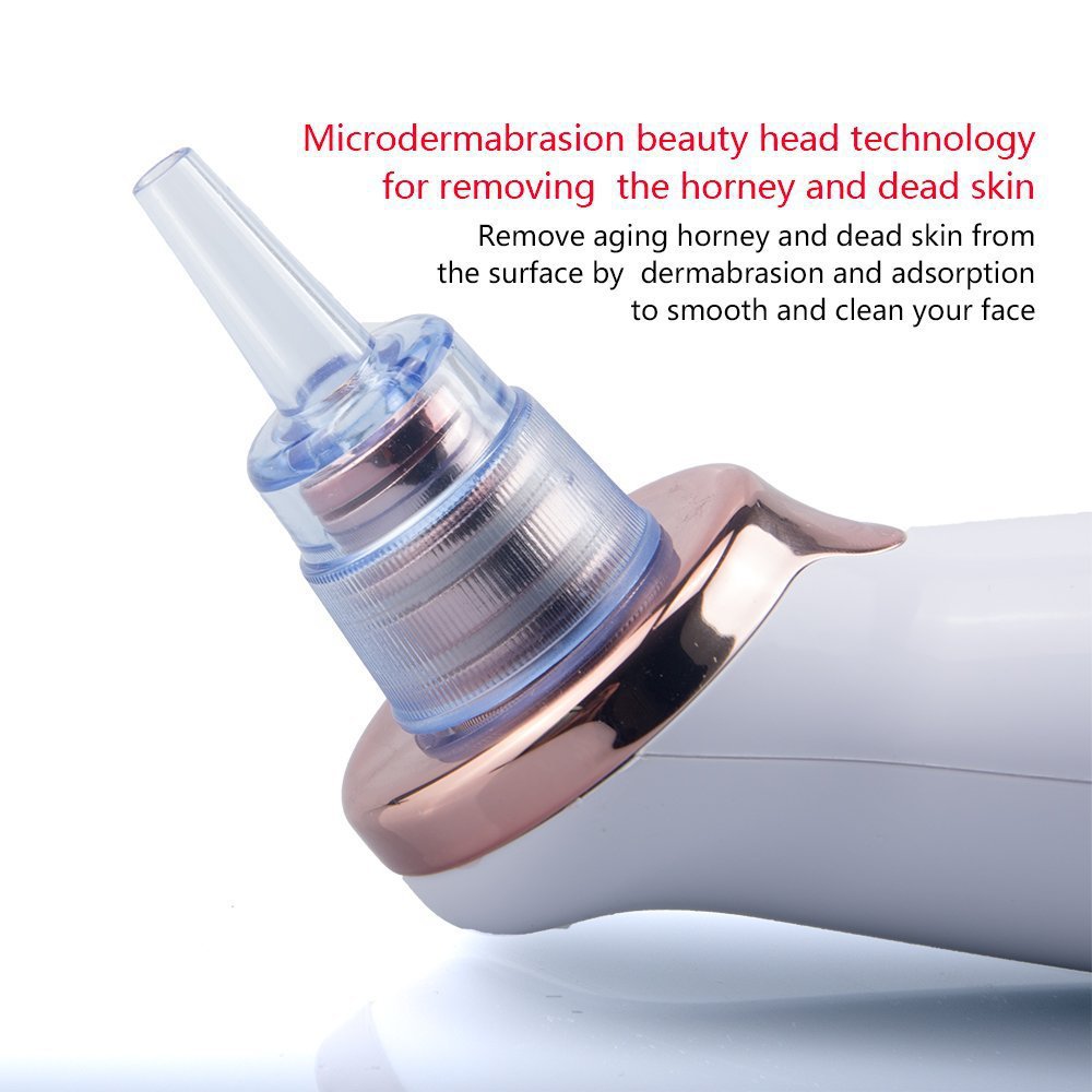 Blackhead Remover Skin Care Pore Vacuum Acne Pimple Removal Vacuum Suction Tool Facial Diamond Dermabrasion Machine Face Clean