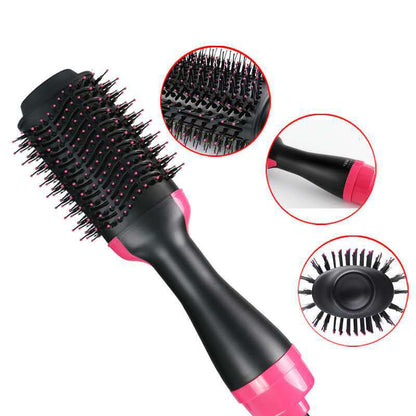 Models multi-function hot air comb negative ion hair comb hair curler straight hair comb hair dryer