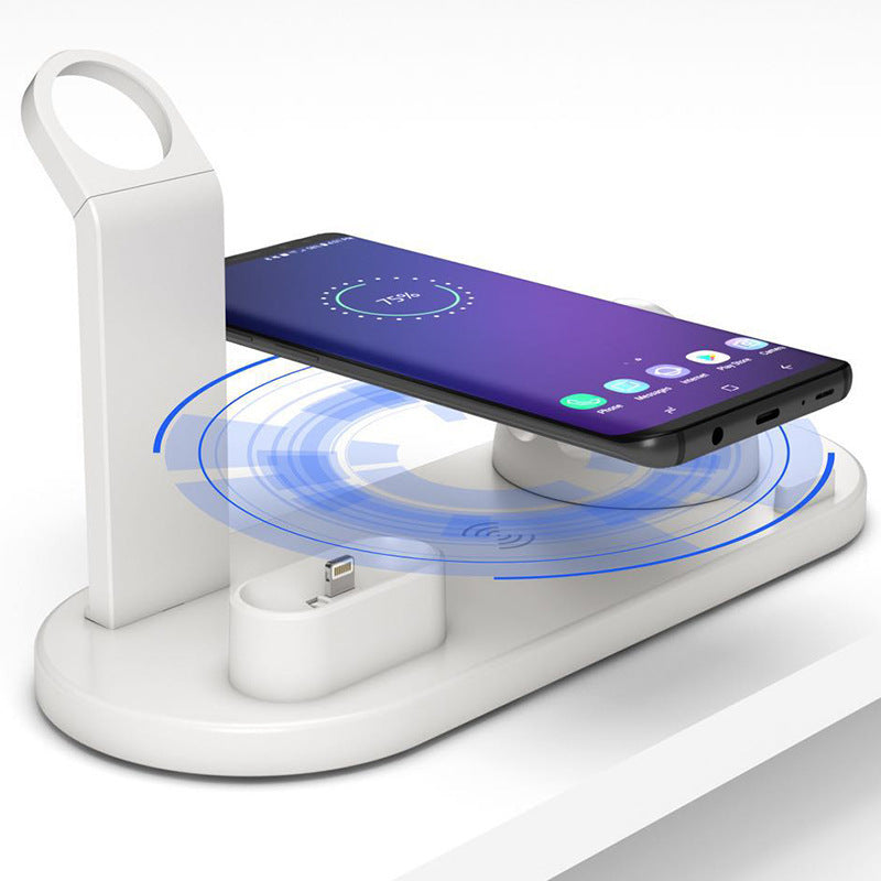 Wireless Charging Station, 3 in 1 Fast Desk Charging Station, Wireless Charger Stand for iphone, ipods, iwatch