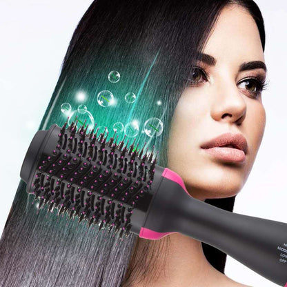 Models multi-function hot air comb negative ion hair comb hair curler straight hair comb hair dryer