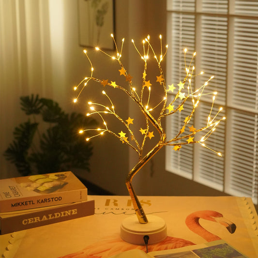 Tree lights led tree lights interior decoration lights birthday gifts desktop led night lights