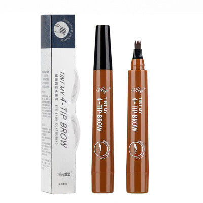 4 Points Eyebrow Pencil with packaging